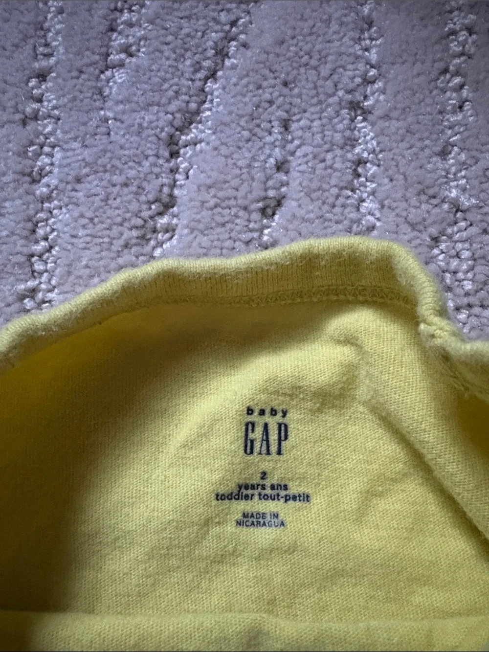 Gap change the world long sleeve shirt